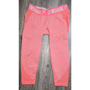 Women's Gymshark Leggings, Coral, Size S
